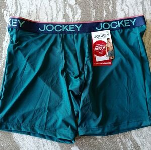 NEW Jockey Men's Chafe Proof Boxer Brief Underwear Size XL
